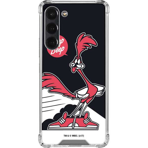Looney Tunes Retro Road Runner Galaxy S23 Plus Clear Case