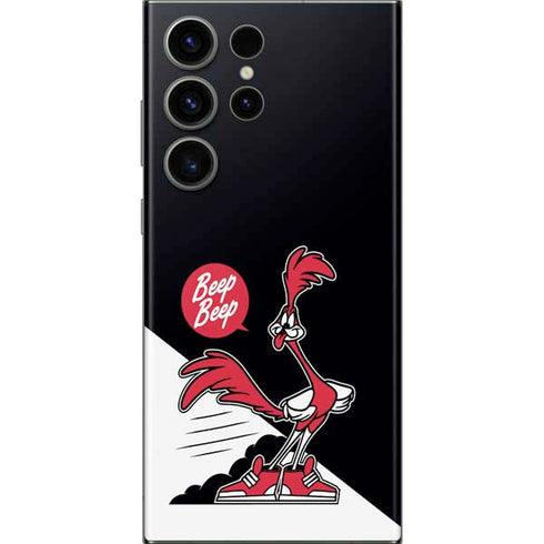 Looney Tunes Retro Road Runner Galaxy S23 Ultra Skin