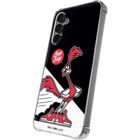 Looney Tunes Retro Road Runner Galaxy S24 Plus Clear Case