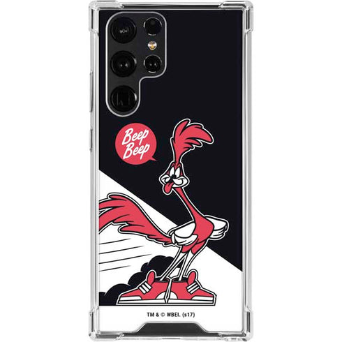 Looney Tunes Retro Road Runner Galaxy S24 Ultra Clear Case