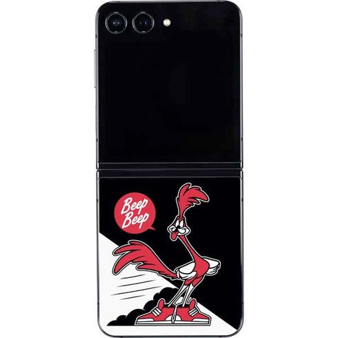 Looney Tunes Retro Road Runner Galaxy Z Flip5 5G Skin