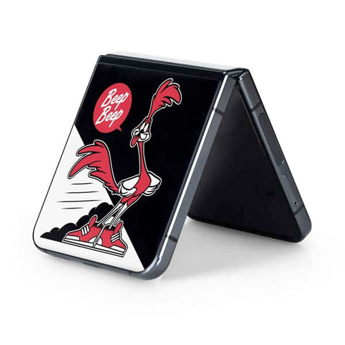 Looney Tunes Retro Road Runner Galaxy Z Flip5 5G Skin