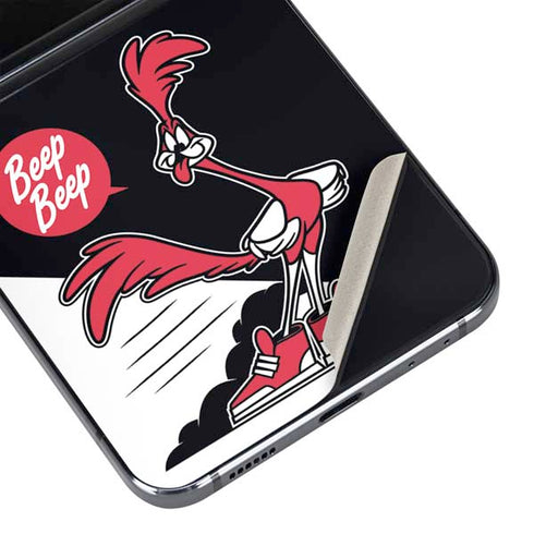 Looney Tunes Retro Road Runner Galaxy Z Flip5 5G Skin