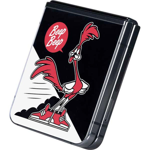 Looney Tunes Retro Road Runner Galaxy Z Flip5 5G Skin