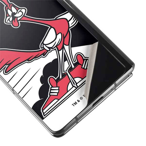 Looney Tunes Retro Road Runner Galaxy Z Fold2 5G Skin