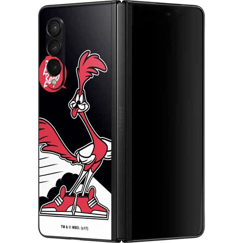 Looney Tunes Retro Road Runner Galaxy Z Fold3 5G Skin
