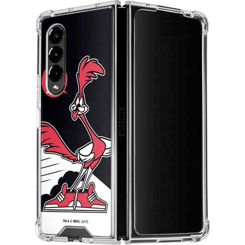 Looney Tunes Retro Road Runner Galaxy Z Fold4 5G Clear Case