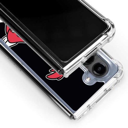 Looney Tunes Retro Road Runner Galaxy Z Fold5 5G Clear Case