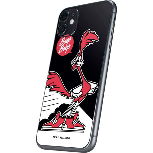 Looney Tunes Retro Road Runner iPhone 11 Skin