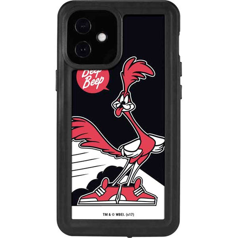 Looney Tunes Retro Road Runner iPhone 12 Mini Waterproof Case