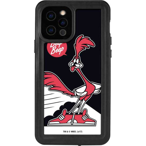 Looney Tunes Retro Road Runner iPhone 12 Pro Waterproof Case