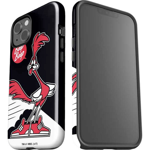 Looney Tunes Retro Road Runner iPhone 14 Plus Impact Case