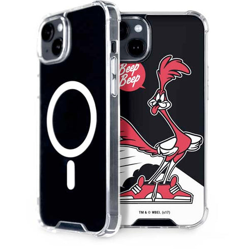 Looney Tunes Retro Road Runner iPhone 15 Plus MagSafe Case