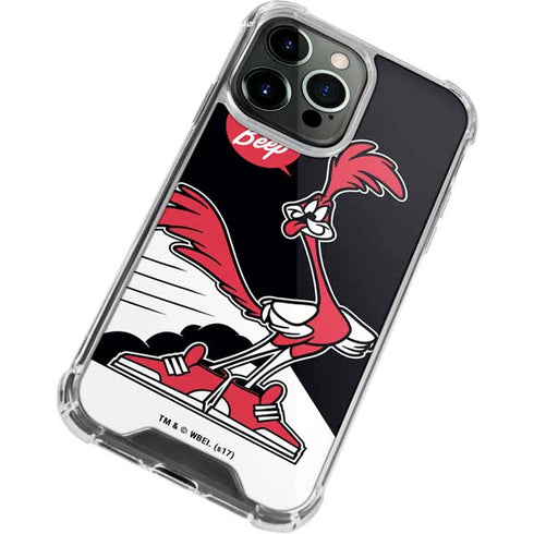 Looney Tunes Retro Road Runner iPhone 14 Pro Clear Case