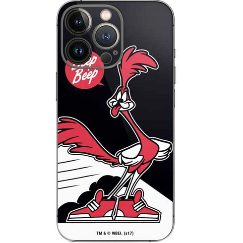 Looney Tunes Retro Road Runner iPhone 14 Pro Skin
