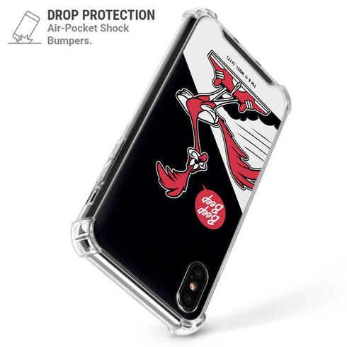 Looney Tunes Retro Road Runner iPhone XS Max Clear Case