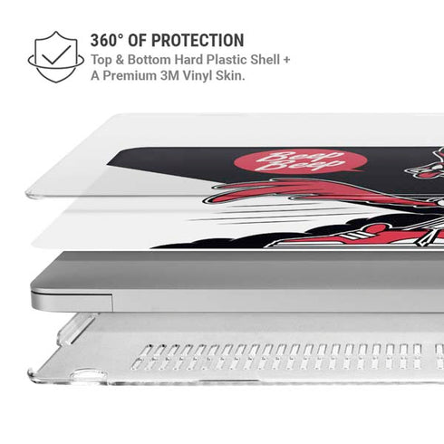 Looney Tunes Retro Road Runner MacBook Air 13in M1 (2021) Case plus Skin