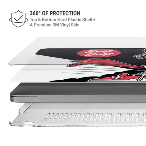 Looney Tunes Retro Road Runner MacBook Pro 16in (2021-25) Case plus Skin