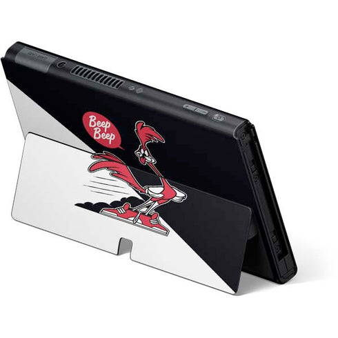 Looney Tunes Retro Road Runner Nintendo Switch OLED (2021) Skin