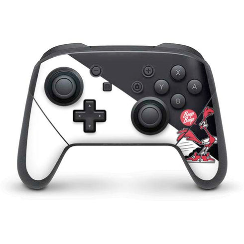 Looney Tunes Retro Road Runner Nintendo Switch Pro Controller Skin