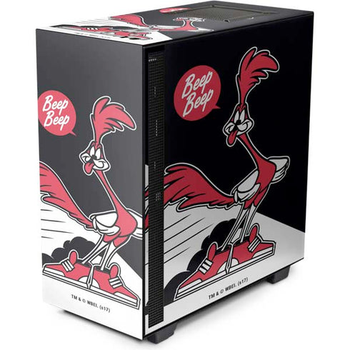 Looney Tunes Retro Road Runner NZXT H510 Compact ATX Mid-Tower Case Skin
