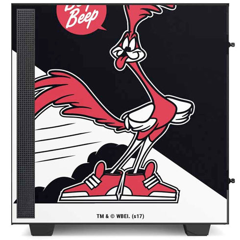 Looney Tunes Retro Road Runner NZXT H510 Compact ATX Mid-Tower Case Skin