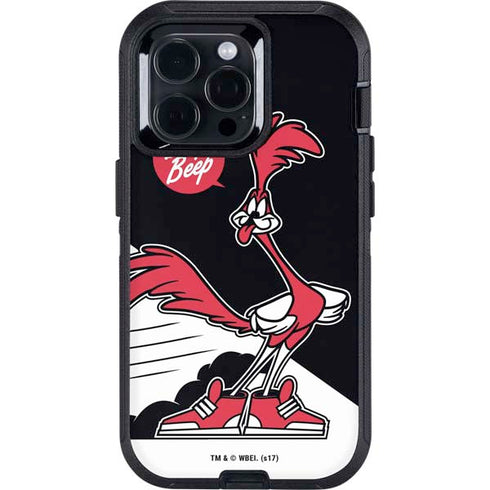 Looney Tunes Retro Road Runner Otterbox Defender iPhone Skin