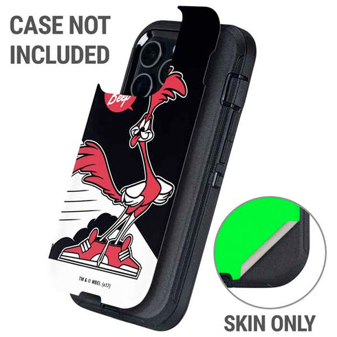 Looney Tunes Retro Road Runner Otterbox Defender iPhone Skin