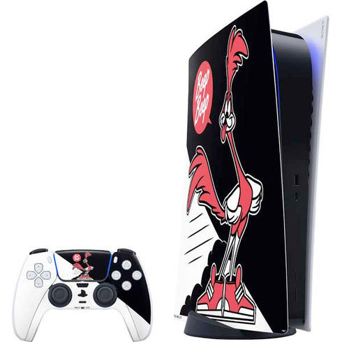 Looney Tunes Retro Road Runner PS5 Digital Edition Bundle Skin