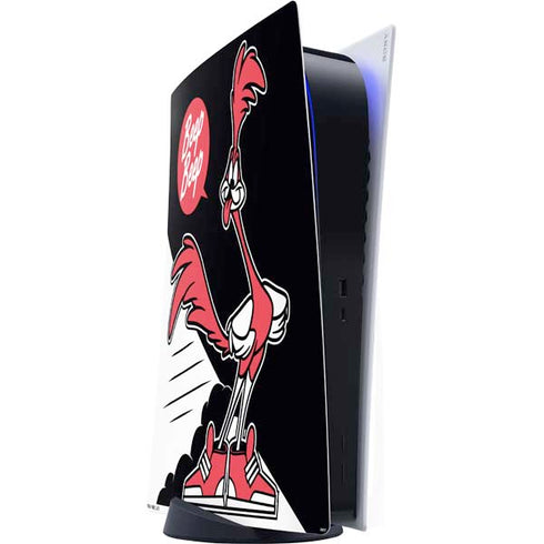 Looney Tunes Retro Road Runner PS5 Digital Edition Console Skin