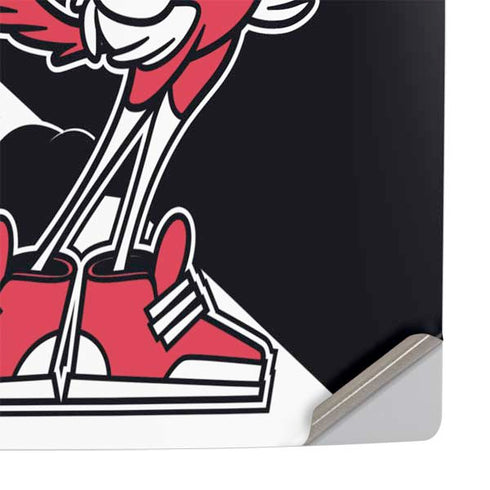 Looney Tunes Retro Road Runner PS5 Slim Disk Console Skin