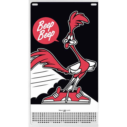 Looney Tunes Retro Road Runner Xbox Series S Console Skin