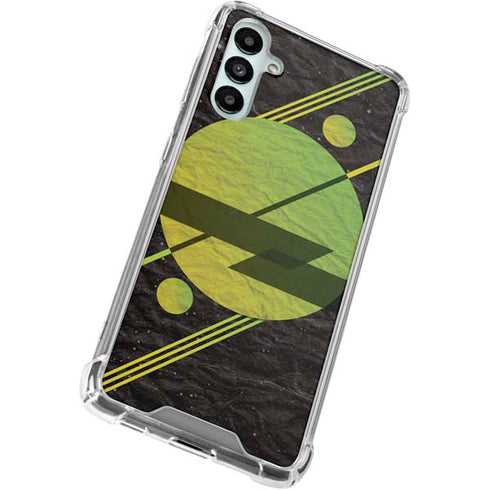 Retro Space Galaxy A15 5G Clear Case