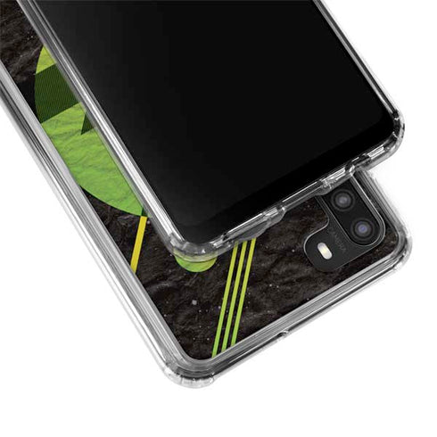 Retro Space Galaxy A21 Clear Case