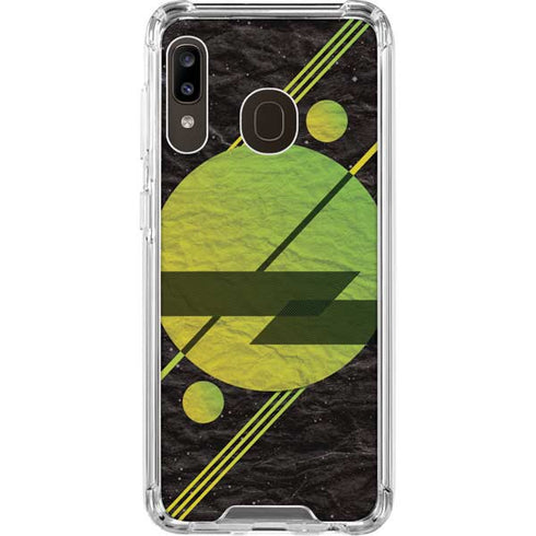 Retro Space Galaxy A30 Clear Case