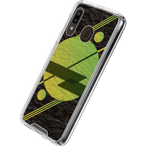 Retro Space Galaxy A30 Clear Case