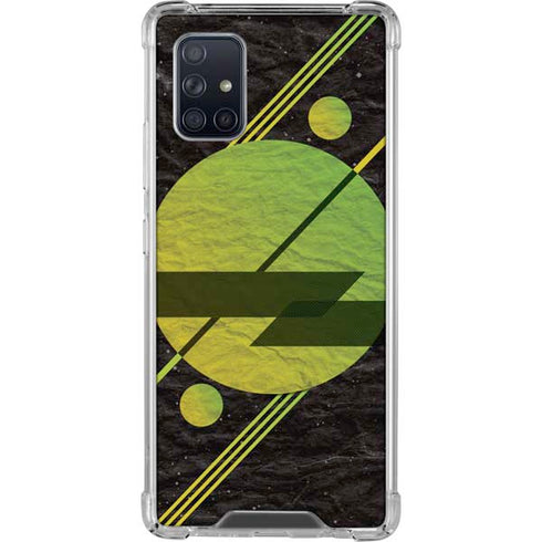 Retro Space Galaxy A71 5G Clear Case