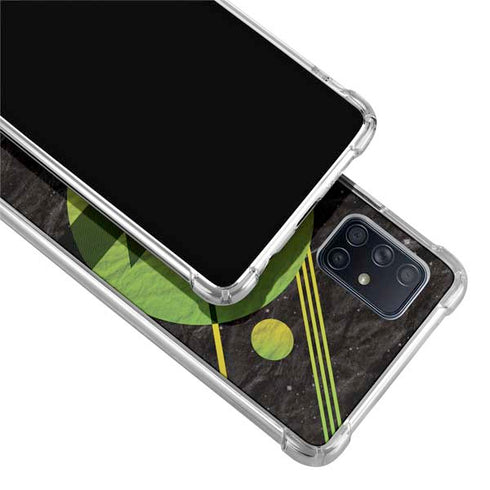 Retro Space Galaxy A71 5G Clear Case
