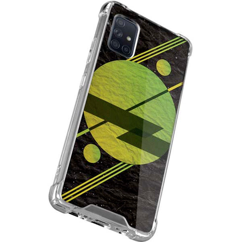 Retro Space Galaxy A71 5G Clear Case