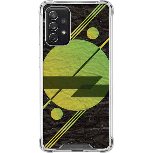 Retro Space Galaxy A72 5G Clear Case