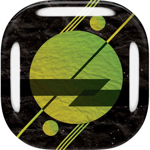 Retro Space Galaxy Buds Live Skin