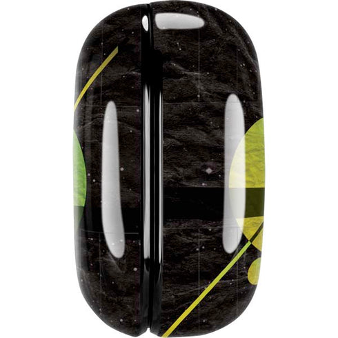 Retro Space Galaxy Buds Live Skin