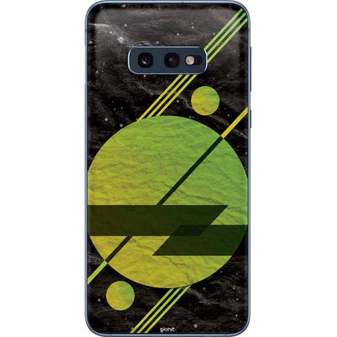 Retro Space Galaxy S10e Skin