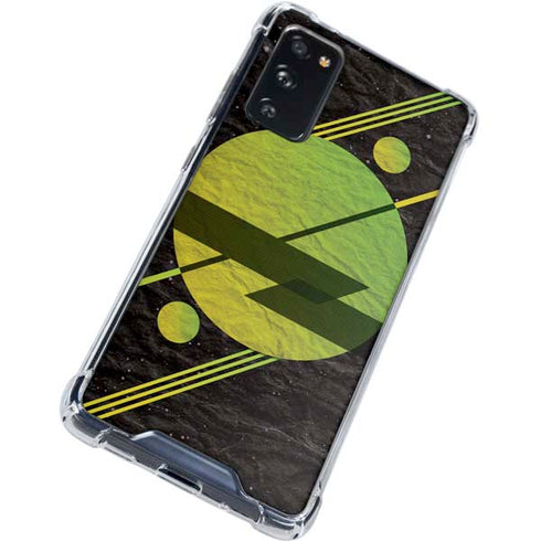 Retro Space Galaxy S20 FE Clear Case