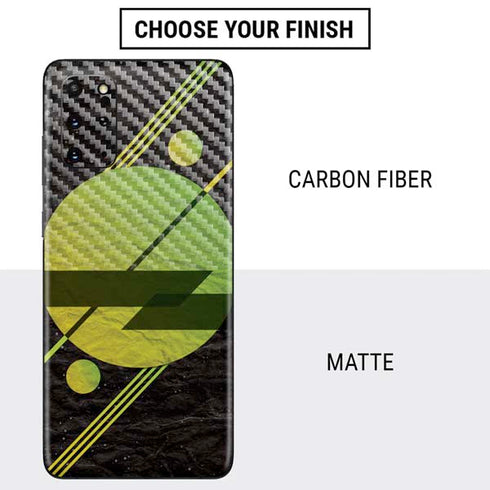 Retro Space Galaxy S20 Plus Skin