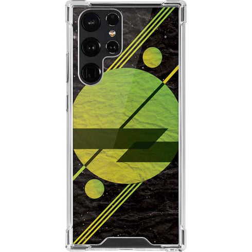 Retro Space Galaxy S22 Ultra Clear Case
