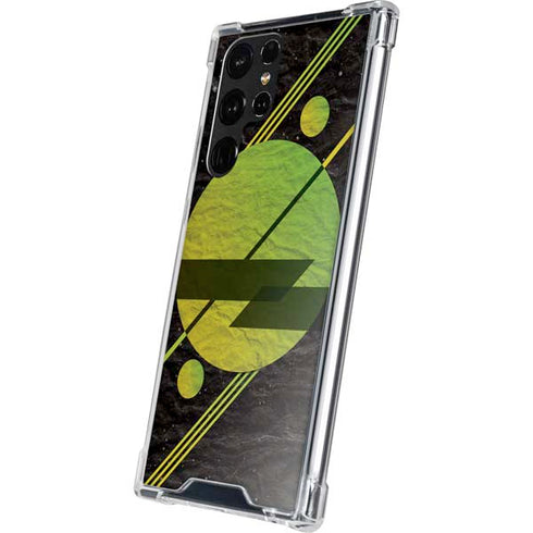 Retro Space Galaxy S22 Ultra Clear Case