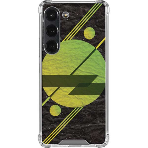 Retro Space Galaxy S23 Clear Case