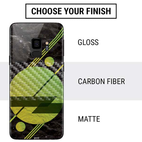 Retro Space Galaxy S9 Skin