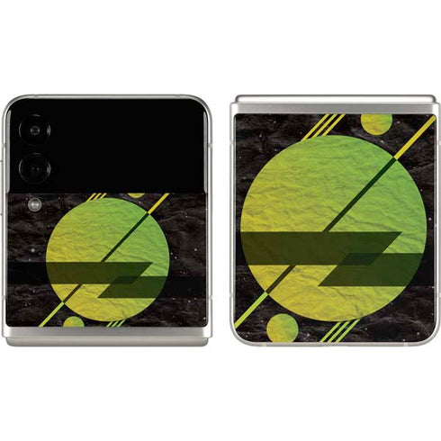 Retro Space Galaxy Z Flip3 5G Skin